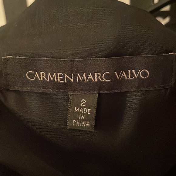 Carmen Marc Valvo Holiday Cocktail Party Dress - Picture 3 of 3